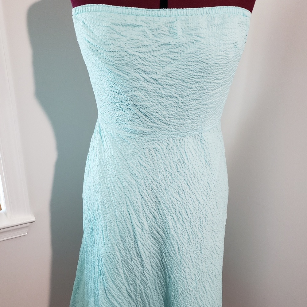 *Trade pending* Strapless summer dress